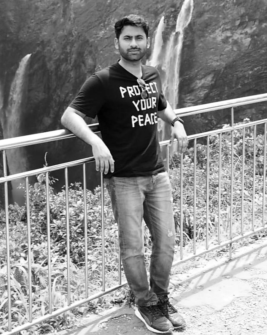 Bibin at a waterfall viewpoint